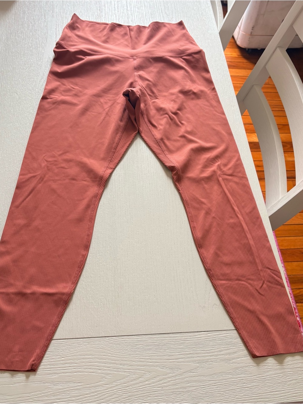 Nike Rust Red Athletic Leggings - Picture 2 of 3